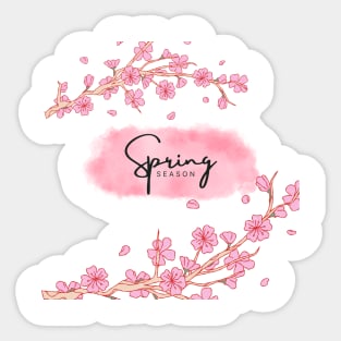 Spring Season Sticker